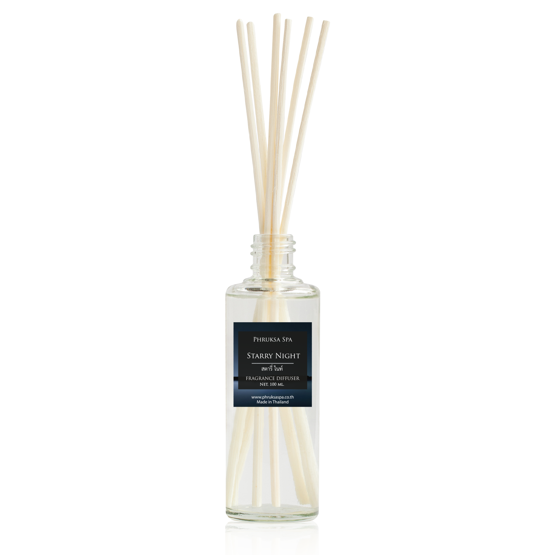 ก้านไม้หอมปรับอากาศ PHRUKSA SPA รีฟิล ขนาด 100 มล.  กลิ่น STARRY NIGHT_0